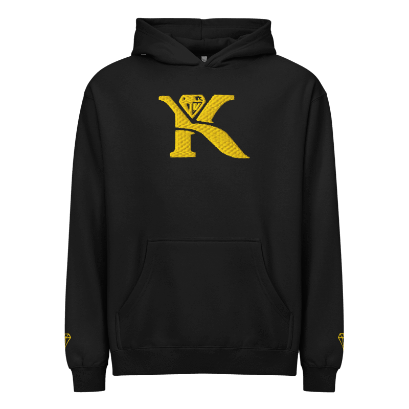 hoodie K logo