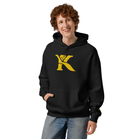 hoodie K logo