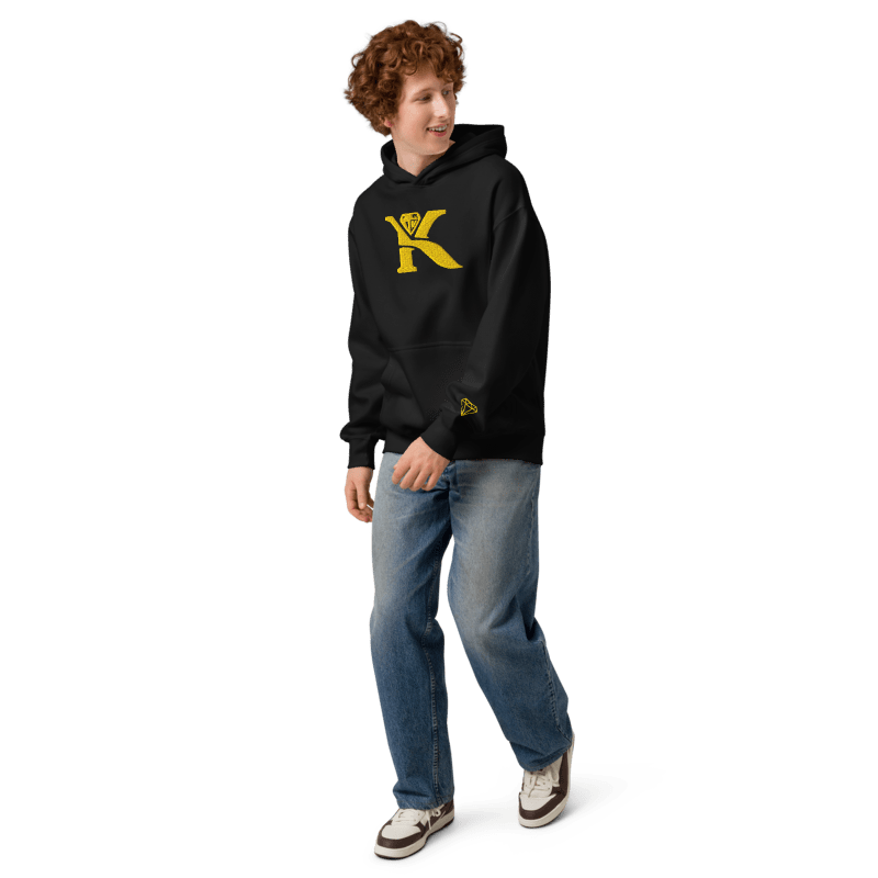 hoodie K logo
